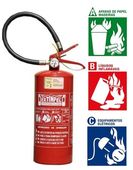 Extintor abc 4kg