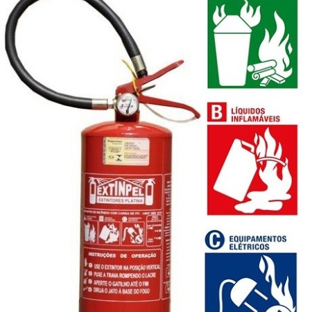Extintor abc 4kg