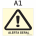 Placa Fotoluminescente A01 Sinalização de Alerta