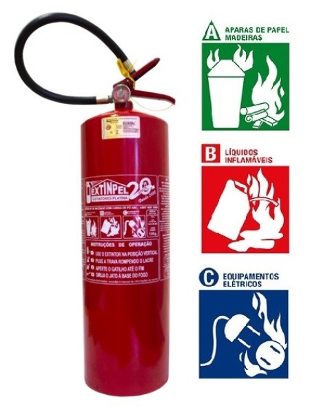 Extintor PQS - ABC - 12kg