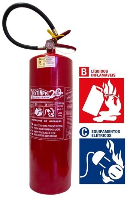 Extintor PQS - BC - 12kg